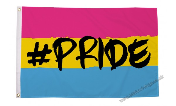 Hashtag Pride (Pansexual) Flag